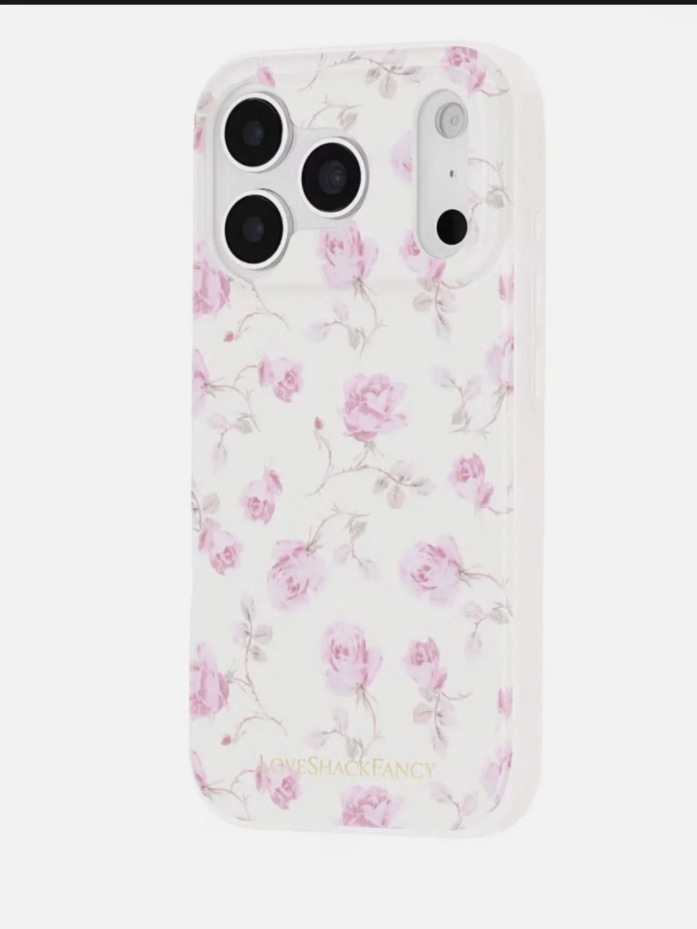 LoveShackFancy – Case-Mate Ribbon Rosa Flora iPhone 17 Pro Case with MagSafe Ste